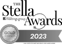 2023 The Stella Awards logo, honoring excellence in the meetings and events industry of Conrad Tulum Riviera Maya